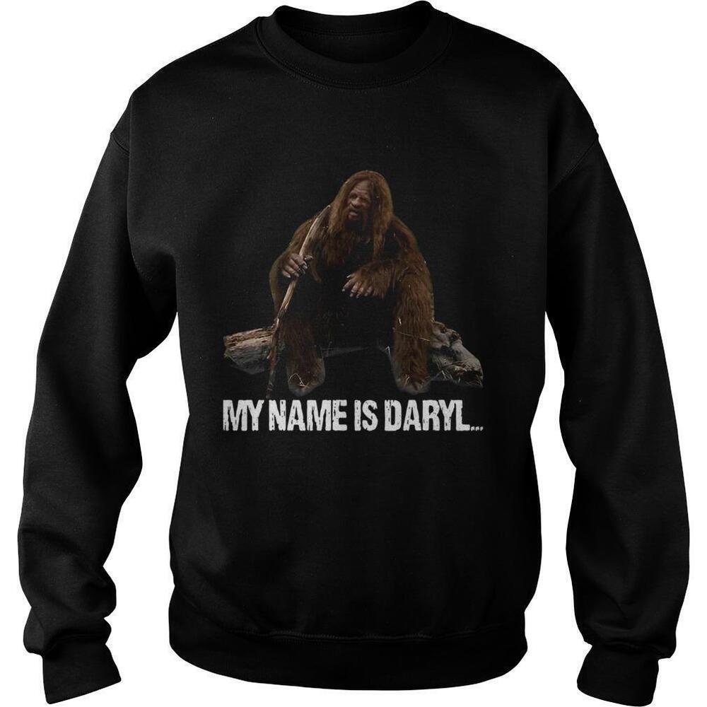 Bigfoot My Name Is Daryl Sweatshirt